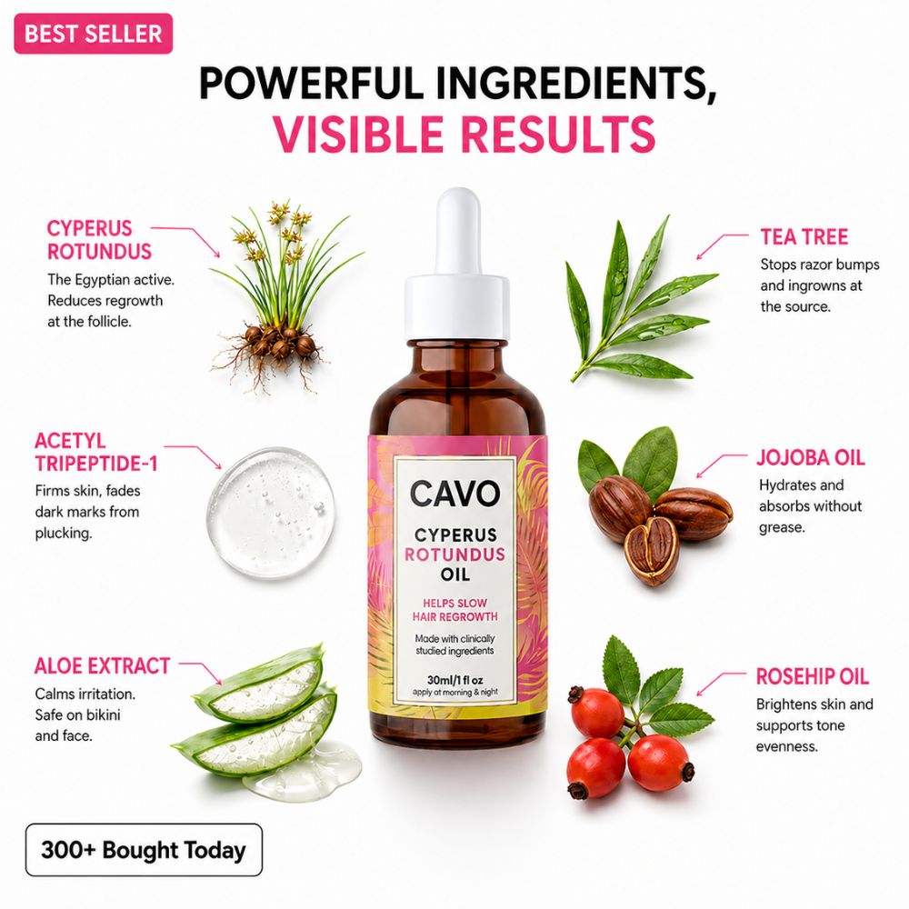 Anti-Hair Growth Oil