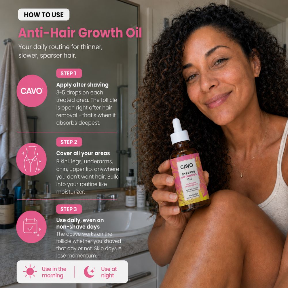Anti-Hair Growth Oil