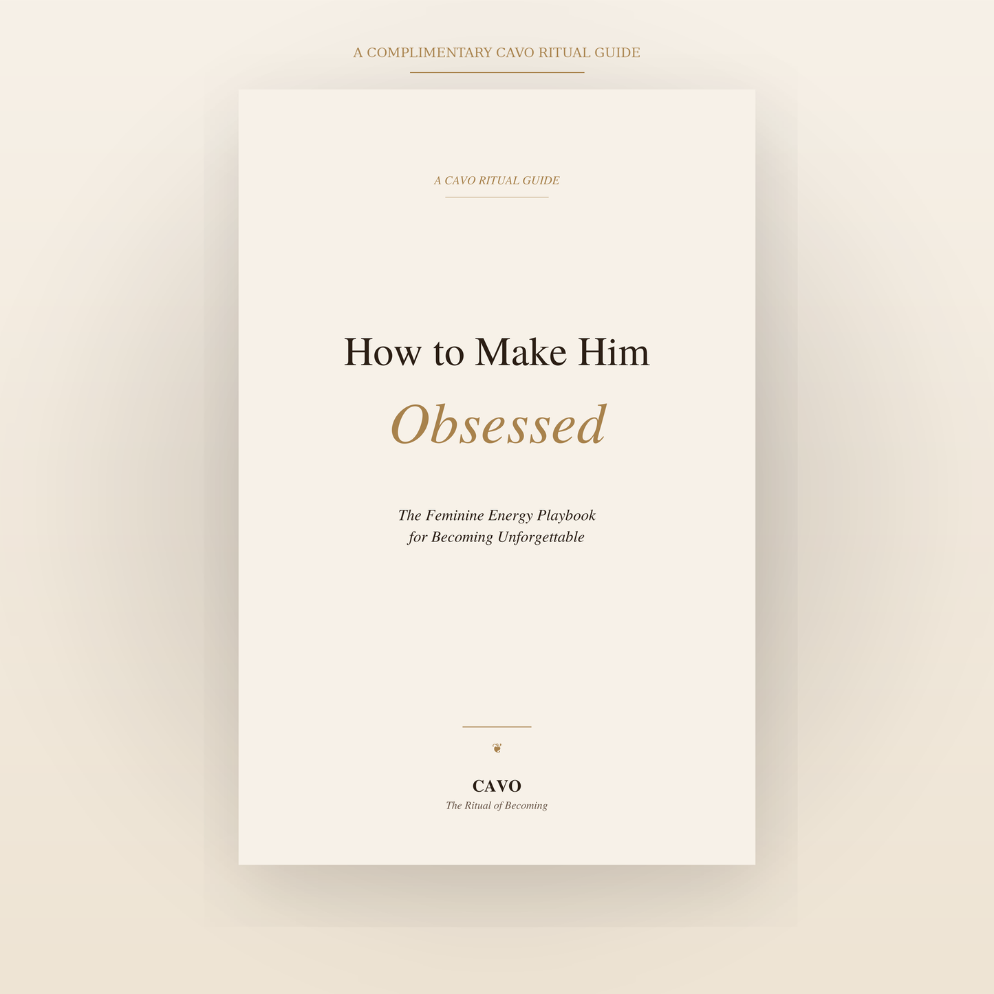 Secret To Make Him Obsessed Ebook